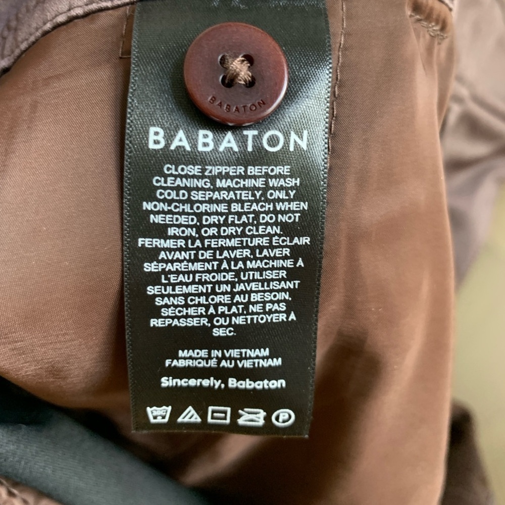 Aritzia Babaton Command Trouser Chocolate Brown Size 8 - Picture 7 of 9